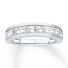 Thumbnail Image 1 of Previously Owned Diamond Anniversary Band 1-1/2 ct tw Princess-cut 14K White Gold