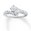 Thumbnail Image 0 of Previously Owned Ever Us Diamond Ring 1-1/2 ct tw Round-cut 14K White Gold