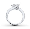 Thumbnail Image 4 of Previously Owned Ever Us Diamond Ring 1-1/2 ct tw Round-cut 14K White Gold