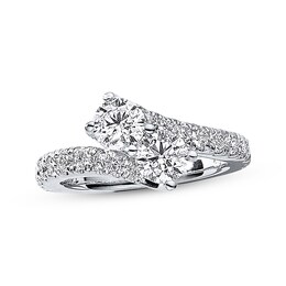 Previously Owned Ever Us Two-Stone Ring 2 ct tw Diamonds 14K White Gold