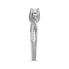 Thumbnail Image 2 of Previously Owned Diamond Engagement Ring 1/3 ct tw Round-cut 10K White Gold Size 7