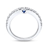 Thumbnail Image 3 of Previously Owned Wedding Band 1/2 ct tw Round-cut Diamonds 14K White Gold Band