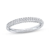 Thumbnail Image 1 of Previously Owned Diamond Wedding Band 3/8 ct tw Round-cut 14K White Gold