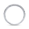 Thumbnail Image 2 of Previously Owned Diamond Wedding Band 3/8 ct tw Round-cut 14K White Gold