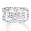 Thumbnail Image 1 of Previously Owned Diamond Men's Band 2 ct tw Round-cut 14K White Gold