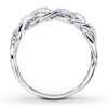 Thumbnail Image 2 of Previously Owned Diamond Anniversary Ring 1/6 ct tw Round-cut 10K White Gold