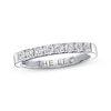 Thumbnail Image 0 of Previously Owned THE LEO Diamond Anniversary Band 3/8 ct tw Round-cut 14K White Gold