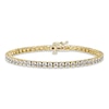 Thumbnail Image 1 of Previously Owned Diamond Bracelet 1/6 ct tw Round-cut 10K Yellow Gold
