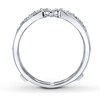 Thumbnail Image 2 of Previously Owned Diamond Enhancer Ring 1/4 ct tw Round-cut 10K White Gold