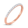 Thumbnail Image 4 of Previously Owned Diamond Anniversary Ring 1/6 ct tw Round-cut 14K Rose Gold