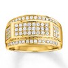 Thumbnail Image 1 of Previously Owned Men's Diamond Band 1 ct tw 10K Yellow Gold