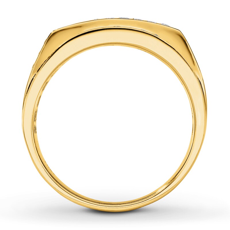 Main Image 2 of Previously Owned Men's Diamond Band 1 ct tw 10K Yellow Gold