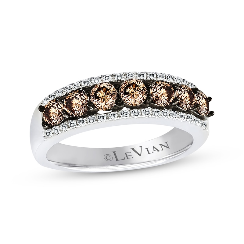 Main Image 1 of Previously Owned Le Vian Chocolate Diamonds 1 ct tw Ring 14K Vanilla Gold