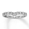 Thumbnail Image 1 of Previously Owned THE LEO Diamond Enhancer Ring 1/2 ct tw Round-Cut 14K White Gold - Size 4.5