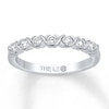 Thumbnail Image 1 of Previously Owned THE LEO Diamond Band 1/3 ct tw Round-cut 14K White Gold - Size 4
