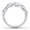 Thumbnail Image 1 of Previously Owned Diamond Ring 3/4 ct tw Round-cut 14K White Gold - Size 10.25