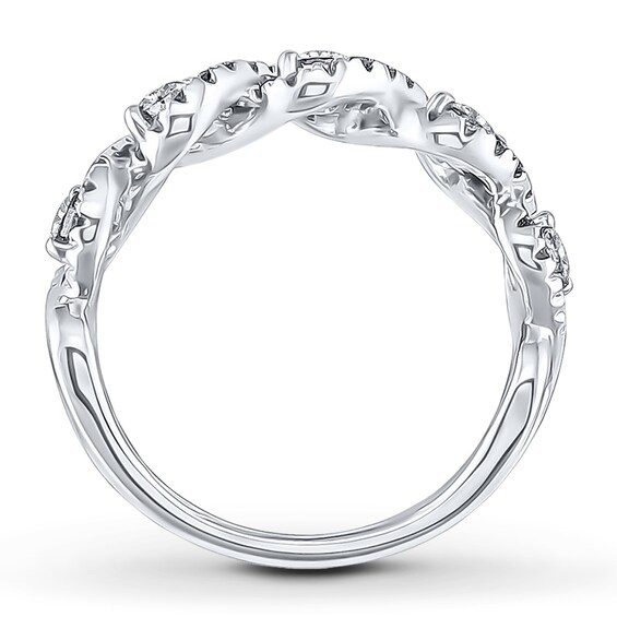 Thumbnail Image 2 of Previously Owned Diamond Ring 3/4 ct tw Round-cut 14K White Gold Size 10.25
