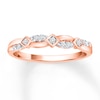 Previously Owned Diamond Ring 1/15 ct tw Round-cut 10K Rose Gold