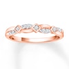 Thumbnail Image 1 of Previously Owned Diamond Ring 1/15 ct tw Round-cut 10K Rose Gold - Size 10.5