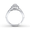 Thumbnail Image 1 of Previously Owned Neil Lane Engagement Ring 7/8 ct tw Round-cut Diamonds 14K White Gold - Size 4.75