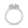 Thumbnail Image 3 of Previously Owned Neil Lane Engagement Ring 1-1/8 ct tw Cushion & Round-cut Diamonds 14K White Gold - Size 3.75