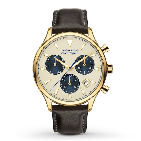 Previously Owned Movado Men's Watch Calendoplan Chronograph