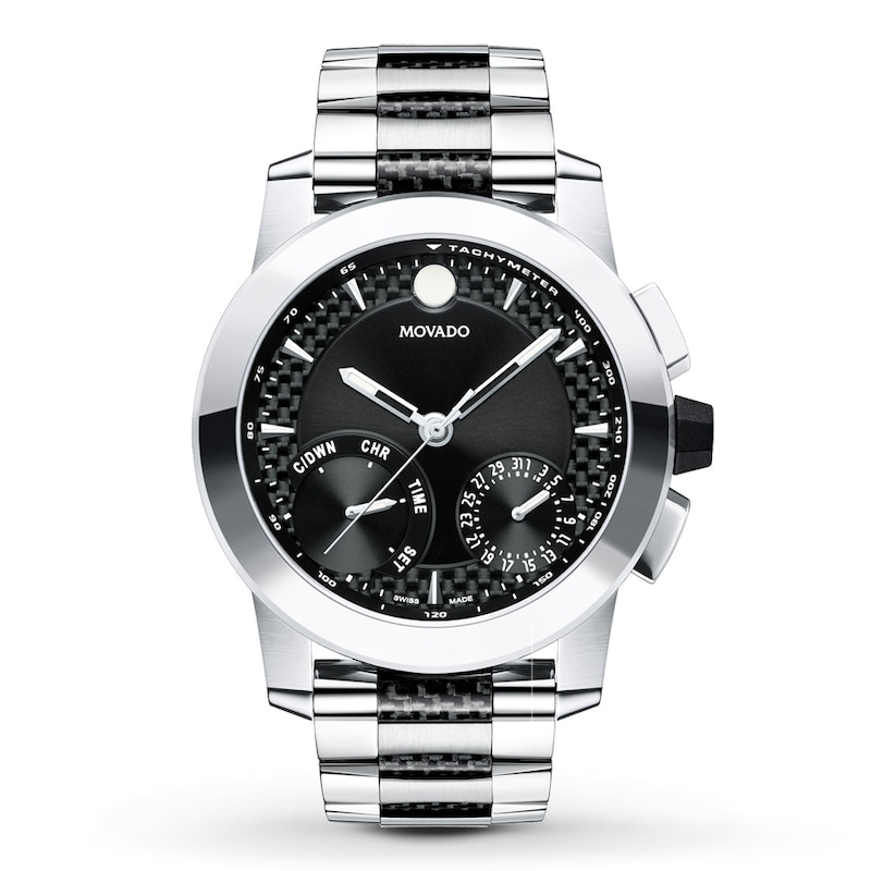 Previously Owned Movado Men's Chronograph Watch Vizio 0607030