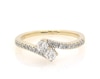 Thumbnail Image 1 of Previously Owned Ever Us Diamond Two-Stone Engagement Ring 1/2 ct tw 14K Yellow Gold Size 7