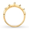 Thumbnail Image 1 of Previously Owned Diamond Crown Ring 1/10 ct tw Round-cut 10K Yellow Gold