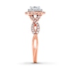Thumbnail Image 3 of Previously Owned Diamond Ring 5/8 ct tw Princess & Round-cut 14K Two-Tone Gold