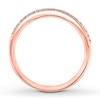 Thumbnail Image 2 of Previously Owned Diamond Wedding Band 1/10 ct tw Round-cut 14K Rose Gold