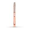 Thumbnail Image 3 of Previously Owned Diamond Wedding Band 1/10 ct tw Round-cut 14K Rose Gold