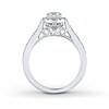Thumbnail Image 2 of Previously Owned THE LEO Diamond Ring 3/4 ct tw Round-cut 14K White Gold