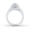 Thumbnail Image 1 of Previously Owned THE LEO Diamond Ring 3/4 ct tw Round-cut 14K White Gold