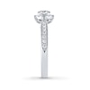 Thumbnail Image 3 of Previously Owned THE LEO Diamond Ring 3/4 ct tw Round-cut 14K White Gold