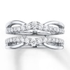 Thumbnail Image 0 of Previously Owned THE LEO Diamond Ring 3/4 ct tw 14K White Gold