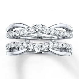 Previously Owned THE LEO Diamond Ring 3/4 ct tw 14K White Gold