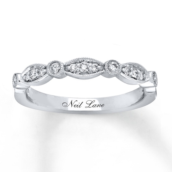 Previously Owned Neil Lane Diamond Anniversary Band 1/4 ct tw Round-cut 14K White Gold