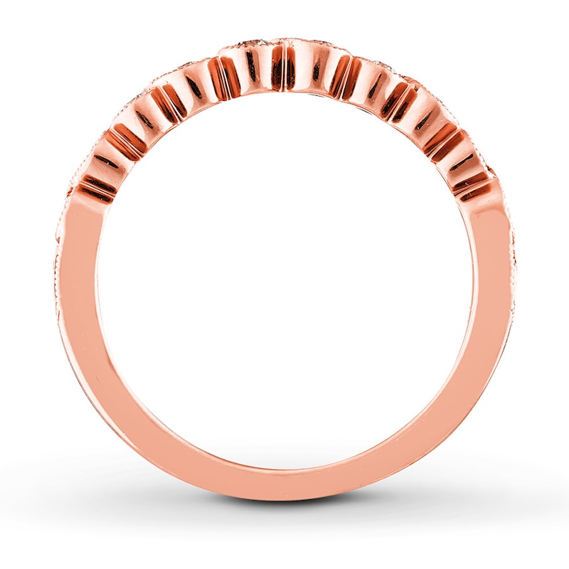 Main Image 2 of Previously Owned Neil Lane Diamond Anniversary Band 1/5 ct tw Round-cut14K Rose Gold