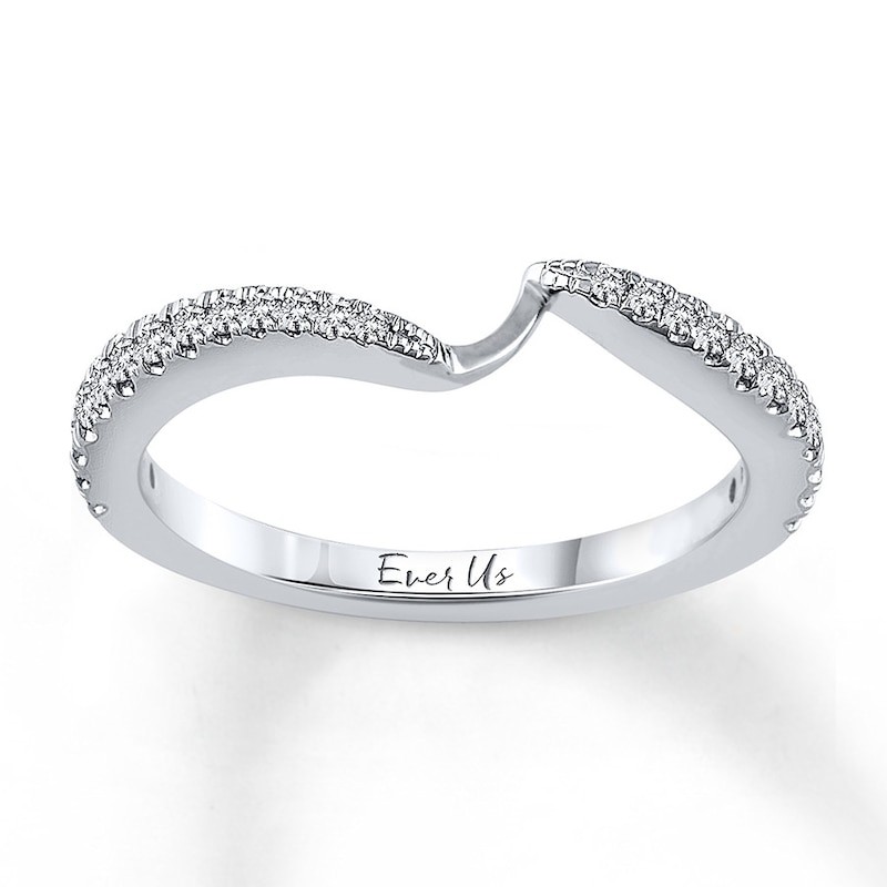 Main Image 1 of Previously Owned Ever Us Diamond Band 1/4 ct tw 14K White Gold