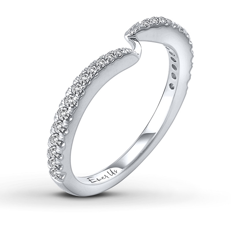 Main Image 2 of Previously Owned Ever Us Diamond Band 1/4 ct tw 14K White Gold