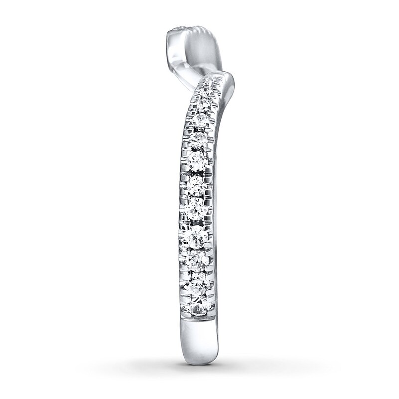 Main Image 4 of Previously Owned Ever Us Diamond Band 1/4 ct tw 14K White Gold