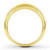 Thumbnail Image 2 of Previously Owned Men's Wedding Band 1/4 ct tw Diamonds 10K Yellow Gold
