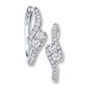 Thumbnail Image 0 of Previously Owned Ever Us Diamond Earrings 3/8 ct tw 14K White Gold