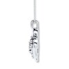 Thumbnail Image 2 of Previously Owned Radiant Reflections Necklace 1/6 ct tw Diamonds 10K White Gold