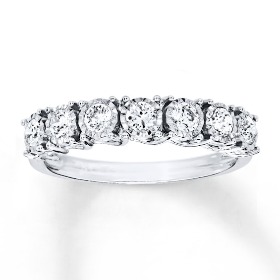 Previously Owned Diamond Ring 1/2 ct tw 10K White Gold