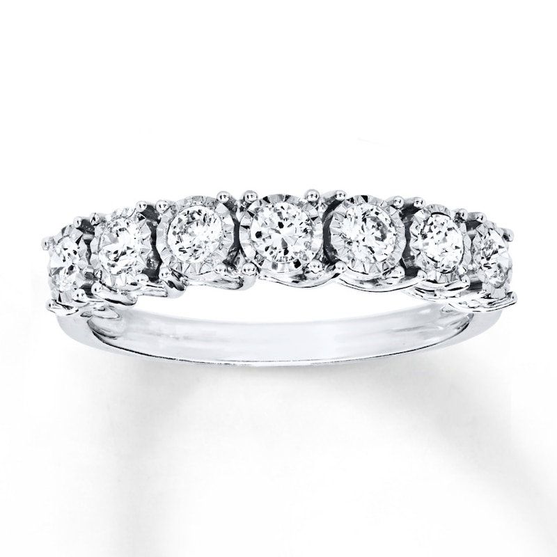 Previously Owned Diamond Ring 1/2 ct tw 10K White Gold