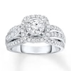 Thumbnail Image 1 of Previously Owned Engagement Ring 1-1/3 ct tw Diamonds 14K White Gold