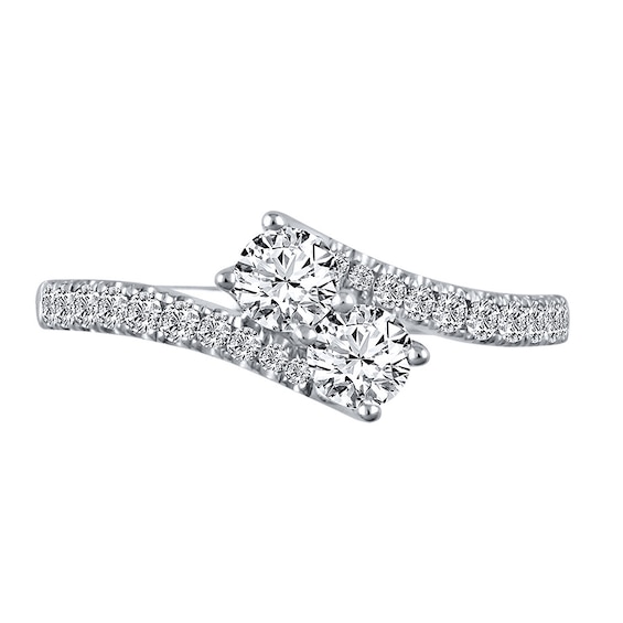 Previously Owned Ever Us Diamond Ring 3/4 ct tw 14K White Gold