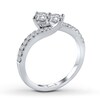 Thumbnail Image 2 of Previously Owned Ever Us Diamond Ring 3/4 ct tw 14K White Gold